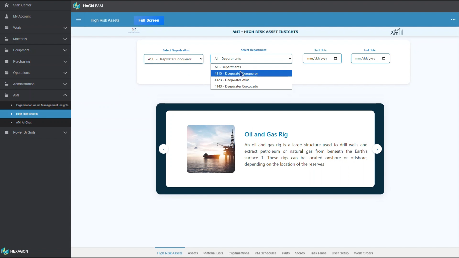 Asset Management Dashboard